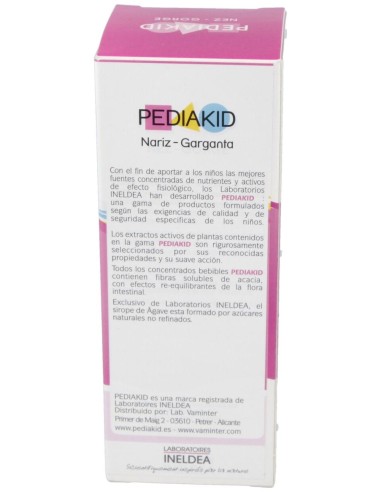 Pediakid Nariz-Garganta Jarabe 250Ml.