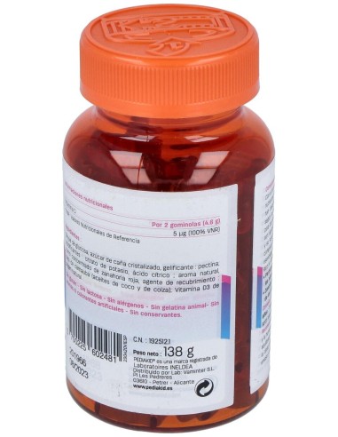 Pediakid Gominolas Vitamina D3 60Gominolas