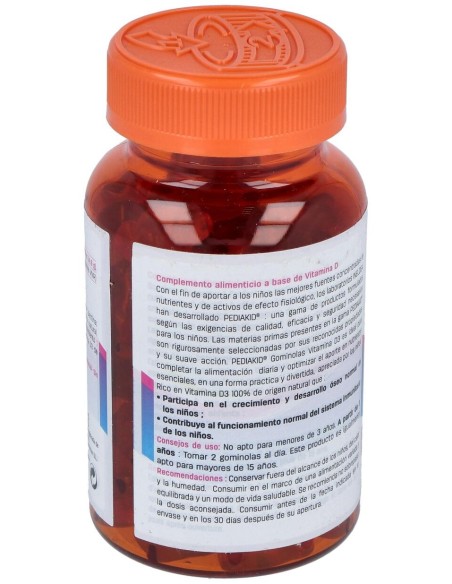 Pediakid Gominolas Vitamina D3 60Gominolas