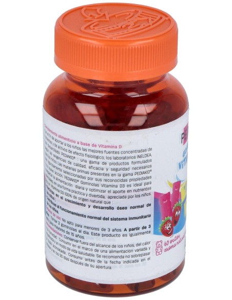 Pediakid Gominolas Vitamina D3 60Gominolas