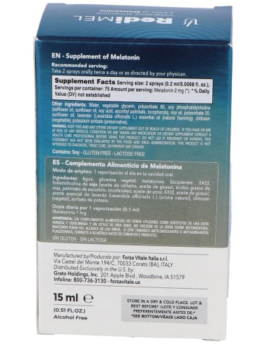 Glauber Pharma Redimel Spray 15Ml