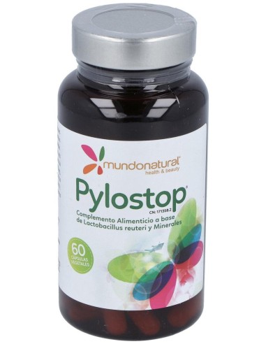 Mundo Natural Pylostop 60 Caps