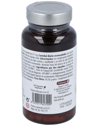 Mundo Natural Pylostop 60 Caps
