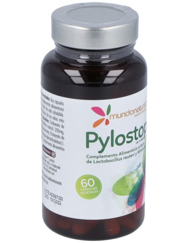 Mundo Natural Pylostop 60 Caps