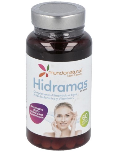 Mundo Natural Hidramas Acido Hialuronico 60 Cap