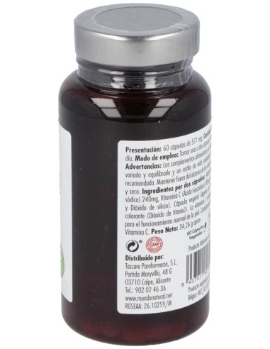 Mundo Natural Hidramas Acido Hialuronico 60 Cap