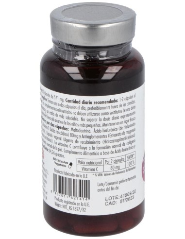 Mundo Natural Hidramas Acido Hialuronico 60 Cap