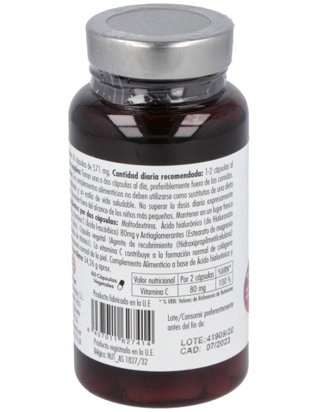 Mundo Natural Hidramas Acido Hialuronico 60 Cap