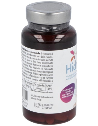 Mundo Natural Hidramas Acido Hialuronico 60 Cap