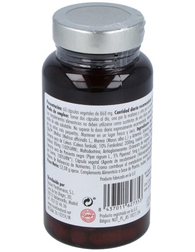 Mundo Natural Fitolip Captagrasas 60Cap