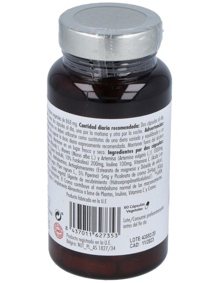 Mundo Natural Fitolip Captagrasas 60Cap