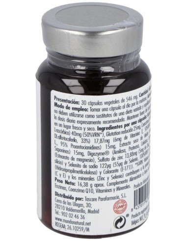 Mundo Natural Enzivita 30 Capsulas