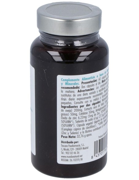 Mundo Natural Enervital Capilar 60 Caps