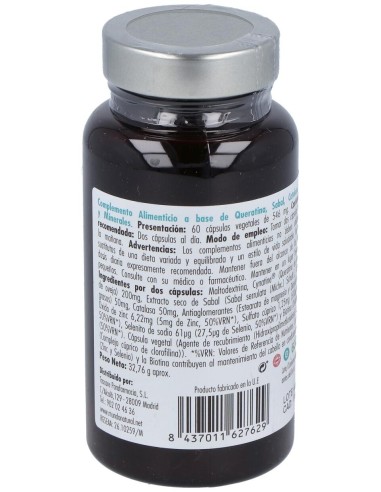 Mundo Natural Enervital Capilar 60 Caps