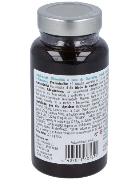 Mundo Natural Enervital Capilar 60 Caps