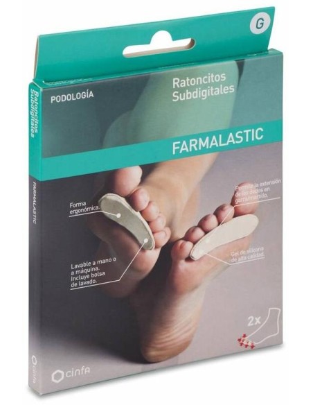 Farmalastic Ratoncitos Subdigitales Talla Grande (Caballero) 2Uds