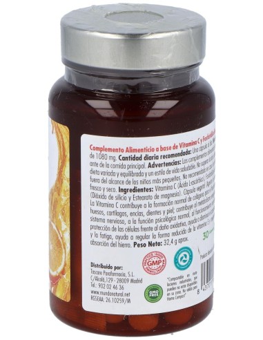 Mundonatural Vitanano C 1062 Liposomada 30Caps