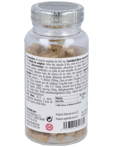 Mundonatural Parasifin 60Caps
