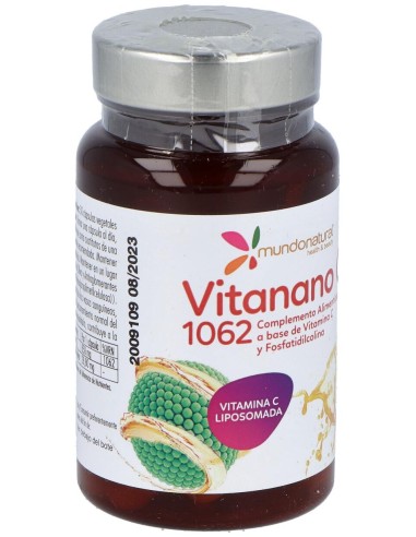 Mundonatural Vitanano C 1062 Liposomada 30Caps