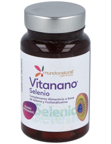 Mundo Natural Vitanano Liposomado Selenio 30Caps
