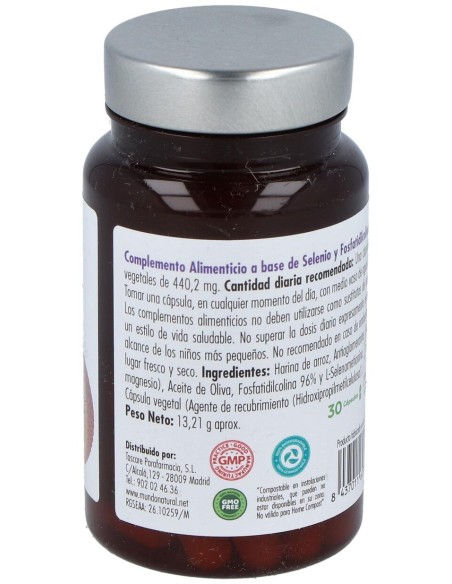 Mundo Natural Vitanano Liposomado Selenio 30Caps