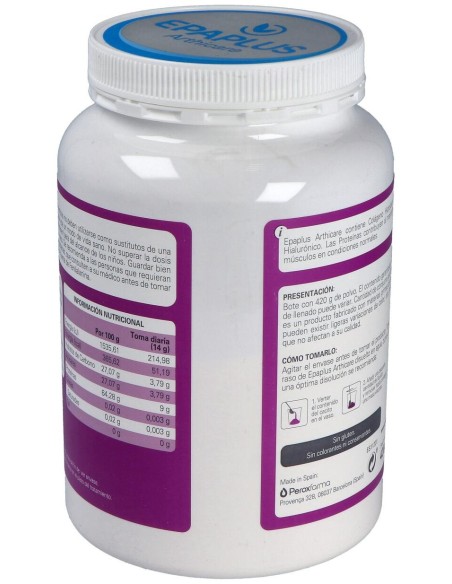 Epaplus Colágeno + Ác. Hialurónico 30 Días En Polvo 420G