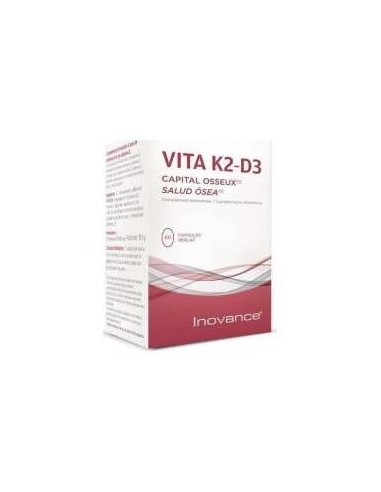 Inovance Vita K2 D3 Salud Ósea 60Caps