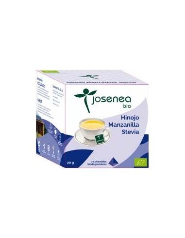 Hinojo-Manzanilla-Stevia 10Piramides Ensobrada Bio