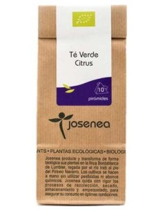 Josenea Te Verde Citrus 10 Piramides Bio