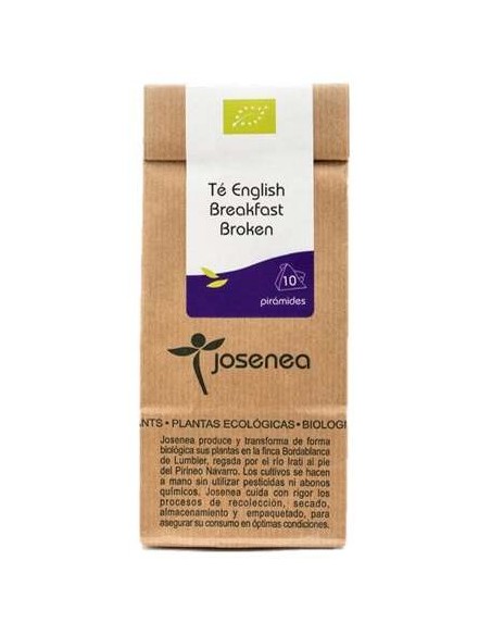 Josenea Té English Breakfast Broken Bio 10Uds