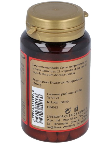 Obire L Glutamina 400Mg 90Caps