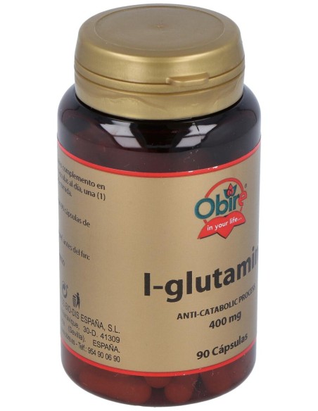 Obire L Glutamina 400Mg 90Caps