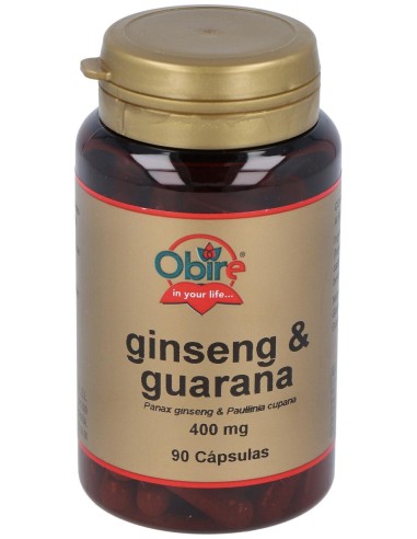 Obire Ginseng Y Guaraná 90Cáps