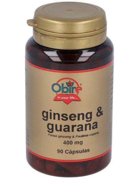 Obire Ginseng Y Guaraná 90Cáps