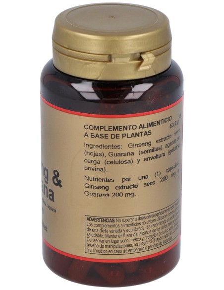 Obire Ginseng Y Guaraná 90Cáps