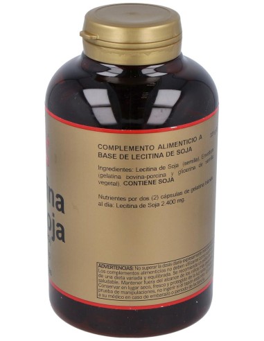 Lecitina De Soja Ip 1200Mg. 200Perlas