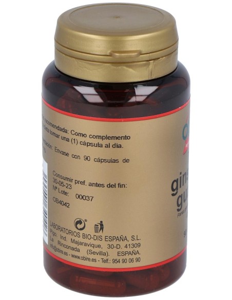 Obire Ginseng Y Guaraná 90Cáps