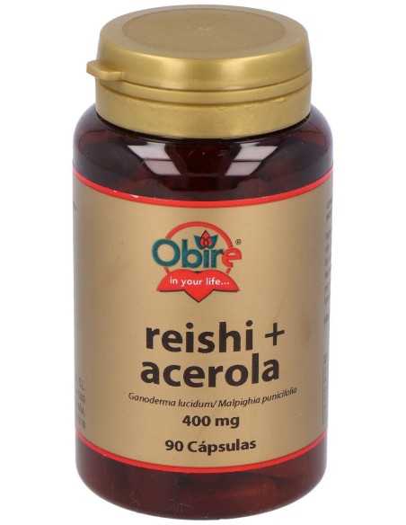 Obire Reishi Micelio Y Acerola 90Caps