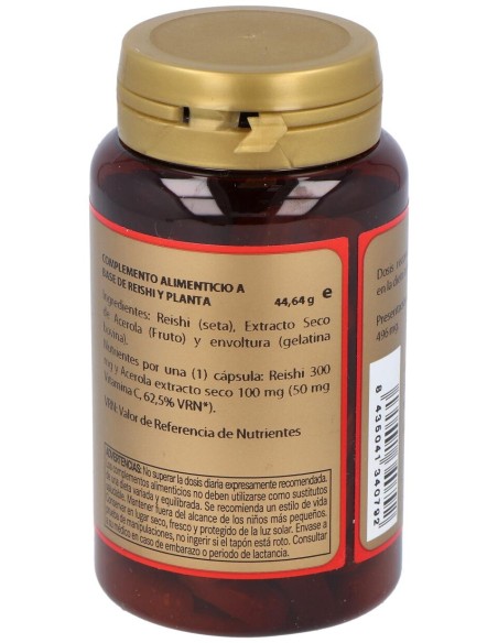 Obire Reishi Micelio Y Acerola 90Caps
