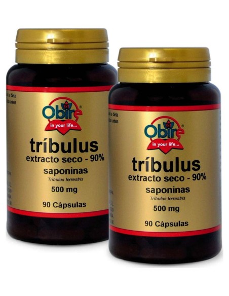 Obire Tribulus 500Mg 90% Saponinas 90Caps