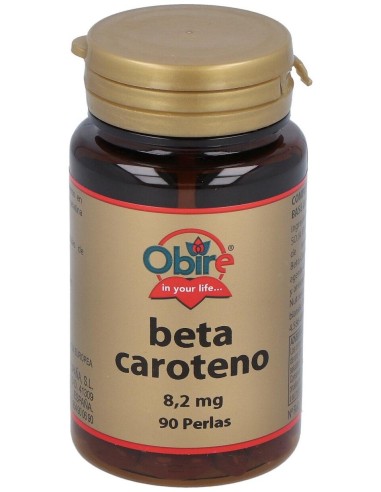 Obire Betacaroteno 10.000 U.I. 90 Perlas