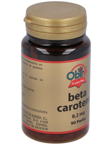 Obire Betacaroteno 10.000 U.I. 90 Perlas