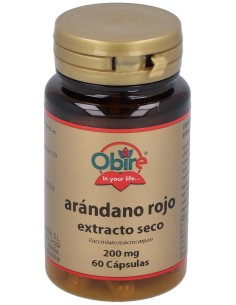 Arandano Rojo 5000Mg. (Ext. Seco 200Mg.) 60Cap.