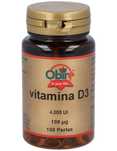 Obire Vitamina D3 4000Ui 100Caps