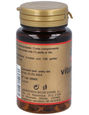 Obire Vitamina D3 4000Ui 100Caps