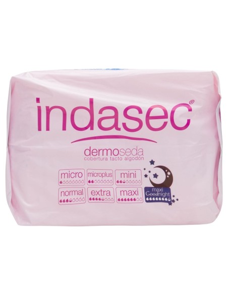 Indasec Dermoseda Maxi Good Night, 12 Uds