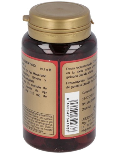 Garlic Oil (Ajo) 60Perlas