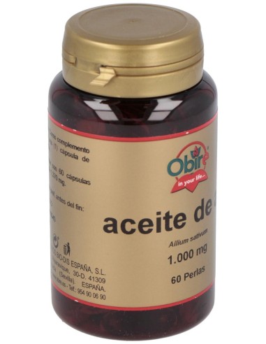 Garlic Oil (Ajo) 60Perlas