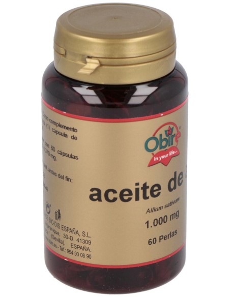 Garlic Oil (Ajo) 60Perlas
