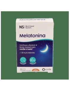 Ns Melatonina 1,95 Mg Sabor Naranja, 30 Comprimidos